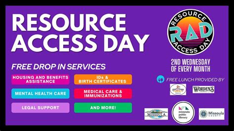 Join Us for RAD! – Resource Access Day , Missoula Public Library, 11 ...
