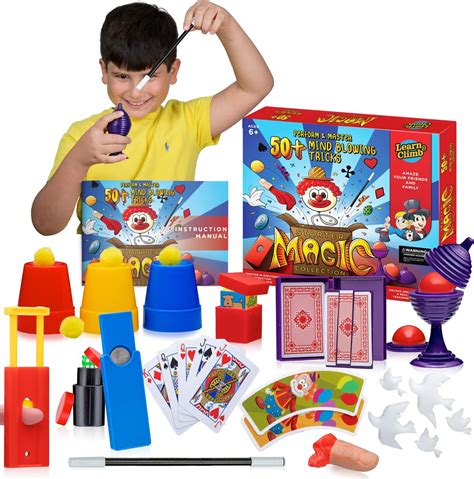 Uncle Bunny Starter Magic Tricks Set for Kids - 12 Exciting Magician ...