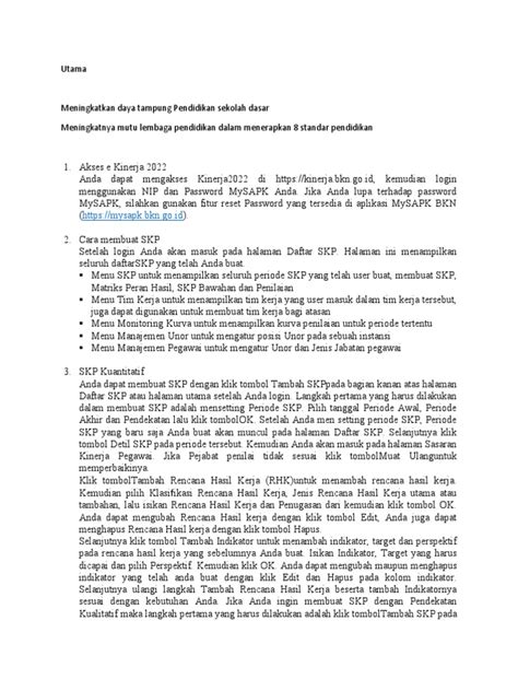 Image result for E-Kinerja Tutorial