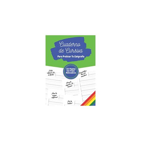 Cuaderno De Cursiva - Para Practicar Tu Caligrafía: | Ubuy India