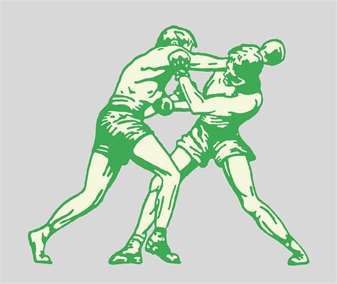 Boxing Match Drawing 的图像结果