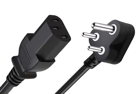 Thunderz Desktop 1.5 Meter Replacement Power Cable | Indian Plug Main ...