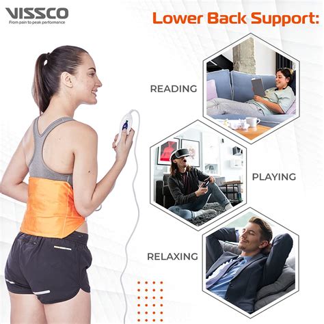Vissco Active Orthopaedic Heating Belt, 1 Count Price, Uses, Side ...