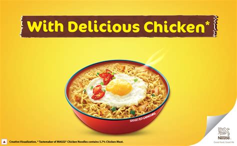 MAGGI 2-Minute Chicken Instant Noodles with Great Taste & Aroma ...
