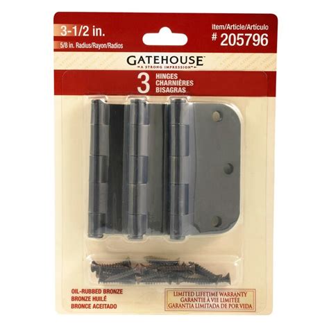 Gatehouse Door Hinge in the Door Hinges department at Lowes.com