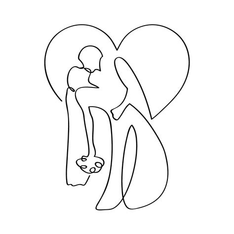 one line art drawing - MasterBundles