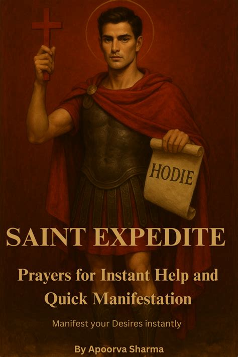 Saint Expedite - Prayers for Instant Help and Quick Manifestation by A ...