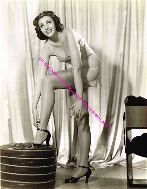 GLORIA BLONDELL - JOAN BLONDELL'S LEGGY SISTER, IN NYLONS AND A SLIP A ...