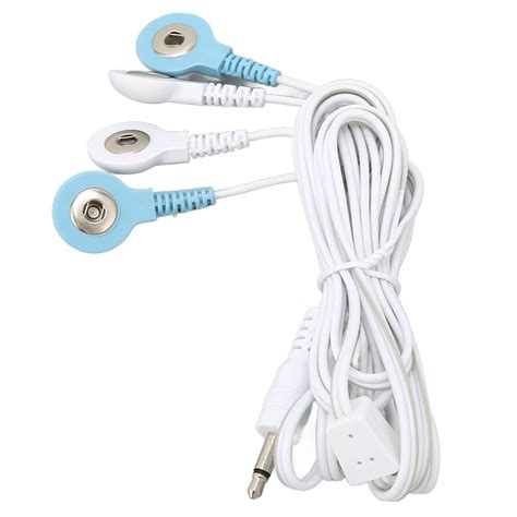 Buy 4 In 1 Electrode Wires Electrode Lead Electric Shock Wires Cable ...