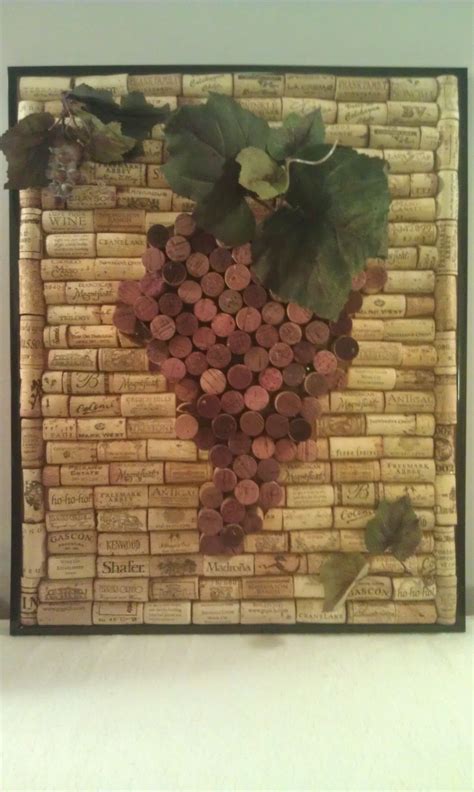 Wine Cork Art | Wine cork art, Cork crafts, Wine cork crafts