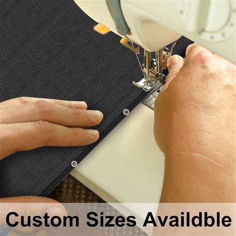 Buy Black 6' x 15' Privacy Screen Fence Windscreen Heavy Duty Mesh ...