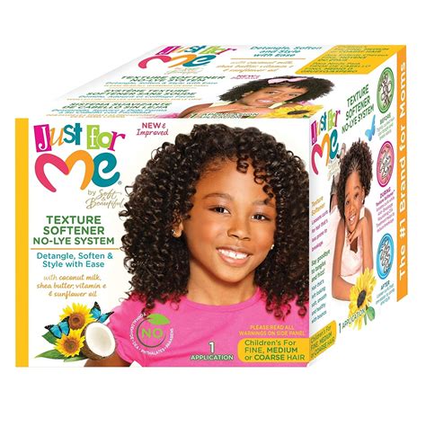 Just For Me Buy Texture Softener Kit for Natural Hair at Ubuy India