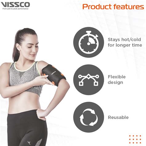 Buy VISSCO FLEXI HOT & COLD GEL PACK STRAP | HEATING & COOLING SOLUTION ...