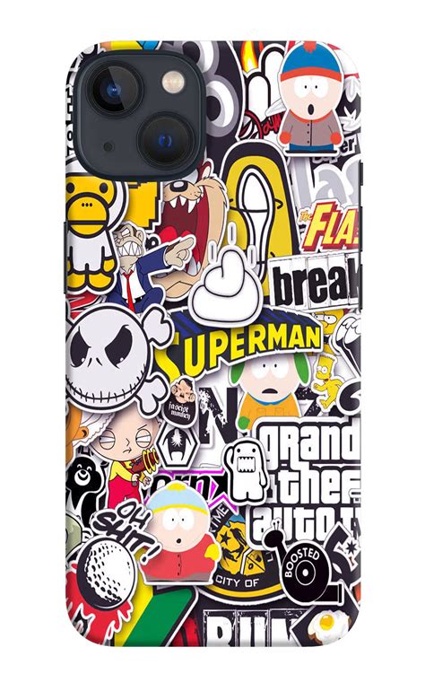 Save Big: Get the Sticker Bomb iPhone 13 Back Cover - Shop Now – Casekaro