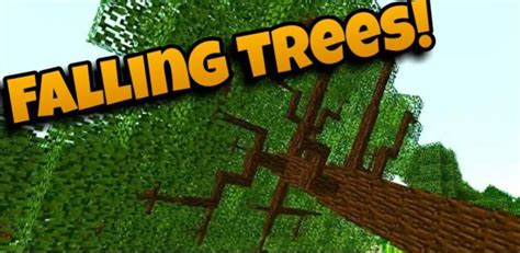Tree Falling Over Mod Minecraft 的图像结果