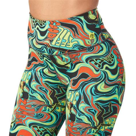 Zumba High Waisted Flare Leggings