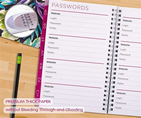 PlanAhead See It Bigger Telephone/Address Book; Large Print with Tabbed ...