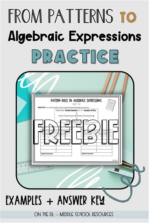 Image result for Algebraic Expression for Pattern