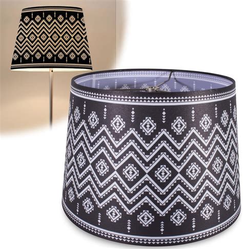 Cwiku Medium Lamp shade,Black Lamp Shades for Table Lamps and Floor ...