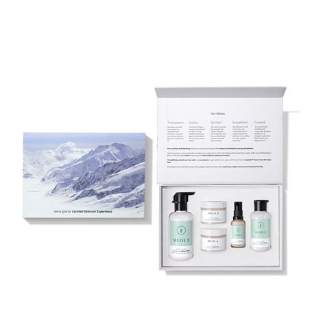 MEOLA Swiss Glacier Luxury Skincare Set (5-piece) Includes Day Cream ...
