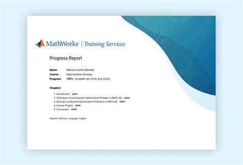 Image result for MATLAB On-Ramp Certificate