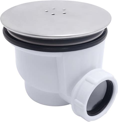 Shower Bathroom Tray Waste Drain Side Drain High Shower Tray Waste Low ...