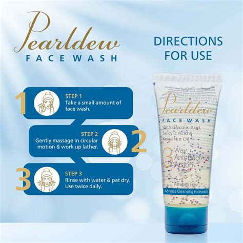 Buy PEARLDEW 3 WAY ANTIBACTERIAL FACE WASH 100 ML | SALICYLIC ACID 0.5 ...
