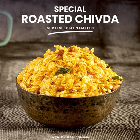 Special Roasted Chivda - 250g – Stuti Khakhra