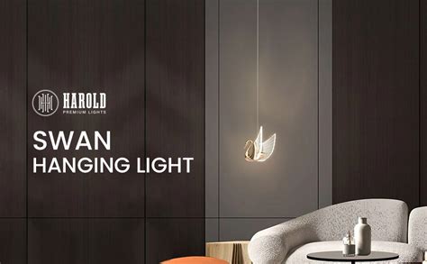 Buy Harold Electricals Home Decorative Swan Hanging Pendant Light for ...