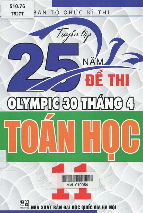 Tuyển tập 25 năm đề thi olympic 30 tháng 4 - Toán học 11 - Thư Viện ...