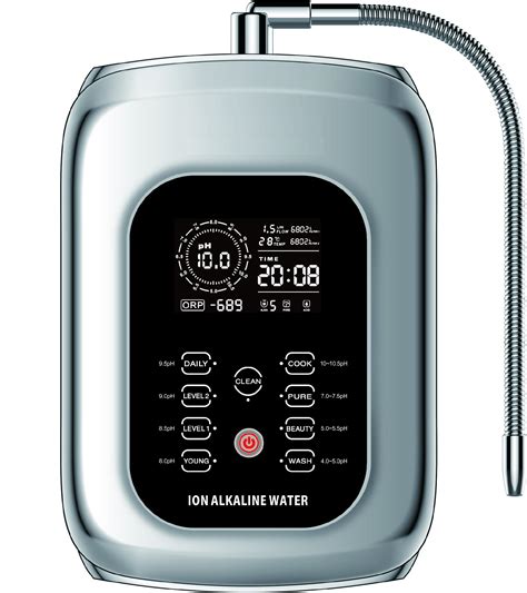 Ionized water ionizer with alkaline / acidic and hydrogen water maker ...