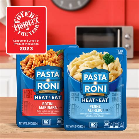 Snapklik.com : Pasta Roni Heat & Eat, 2 Flavor Variety Pack, 8.8oz Pouches