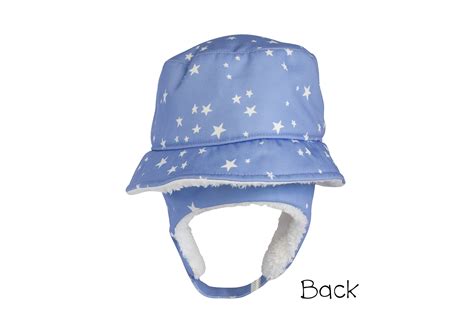 Winter Bucket Hat - Red Buffalo Check - FlapJackKidsCanada