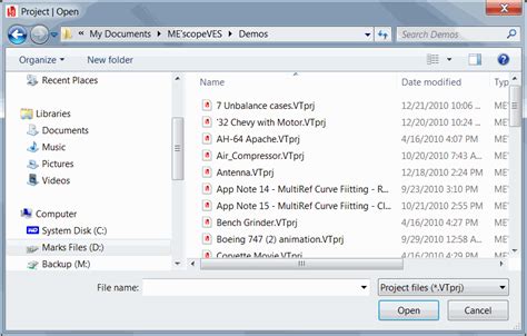 Image result for Open Mproj File