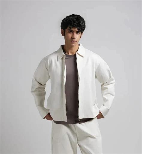 White Faux Leather Jacket – Casique