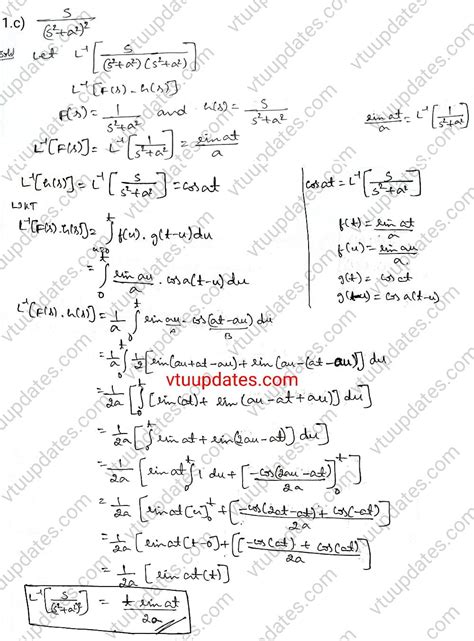 Image result for Inverse Laplace Using Convolution Theorem