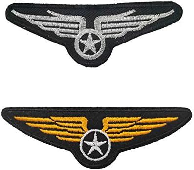 Airline Pilot Captain Costume Kit - Dress Up Accessory With Embroidered ...