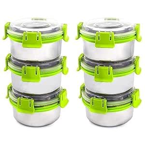 Buy Celona Stainless Steel Airtight & Leak Proof Lunch Box/Tiffin Box ...