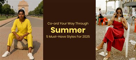 Co-ord Your Way Through Indian Summer: 5 Must-Have Styles For 2025 ...