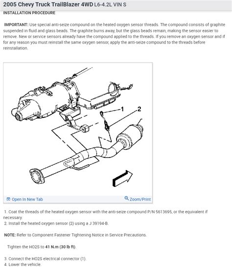 Trailblazer O2 Sensor Location 的图像结果
