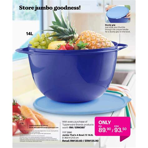 Tupperware Supersized Bowl 14L / 7.8L round GIANT JUMBO SIZE Bowl ...