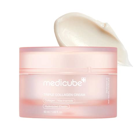Medicube Triple Collagen Cream Hydrating And Firming Moisturizer With ...
