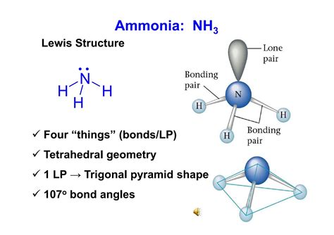 Nh3 Lewis Structure Geometry