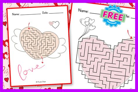 Valentine's Day Puzzles - Puzzle Cheer