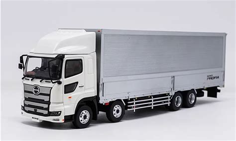 Original Authentic 1:43 Original HINO Trucks Metal Container Box Truck ...