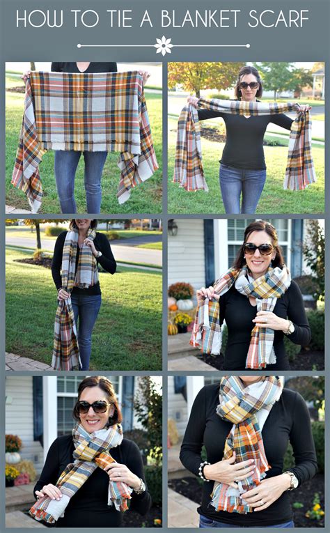How To Wear A Chunky Blanket Scarf at Leslie Green blog