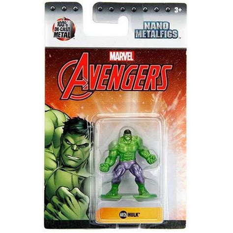 Buy Jada Metals Die Cast Marvel 1.65-inch Nano Figure Hulk Online at ...