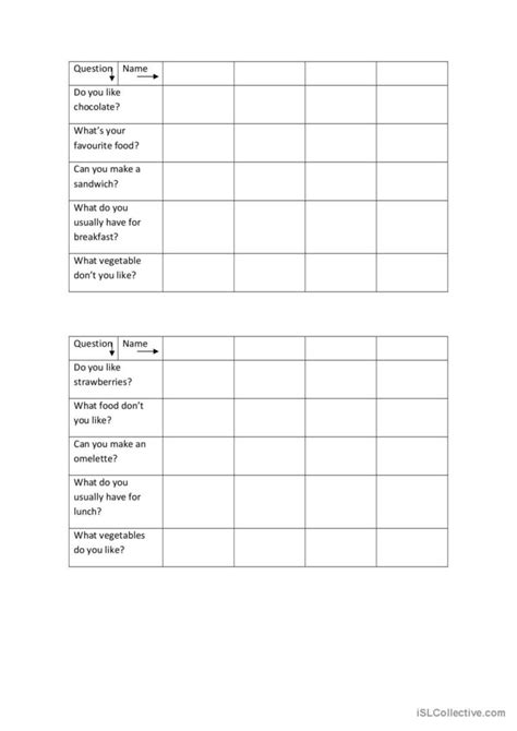 General Question Worksheet 的图像结果