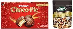 Orion Choco Pie Premium Chocolate Gift pack (20 pies)| Diwali gift pack ...
