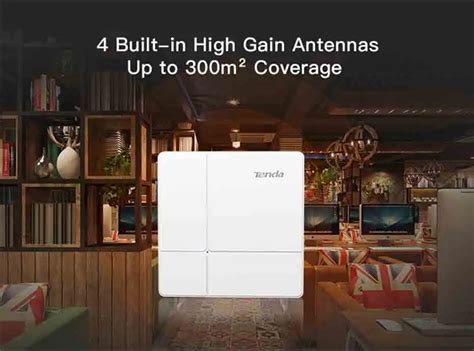 Tenda AC1200 Dual Band Wave 2 Gigabit Desktop Access Point